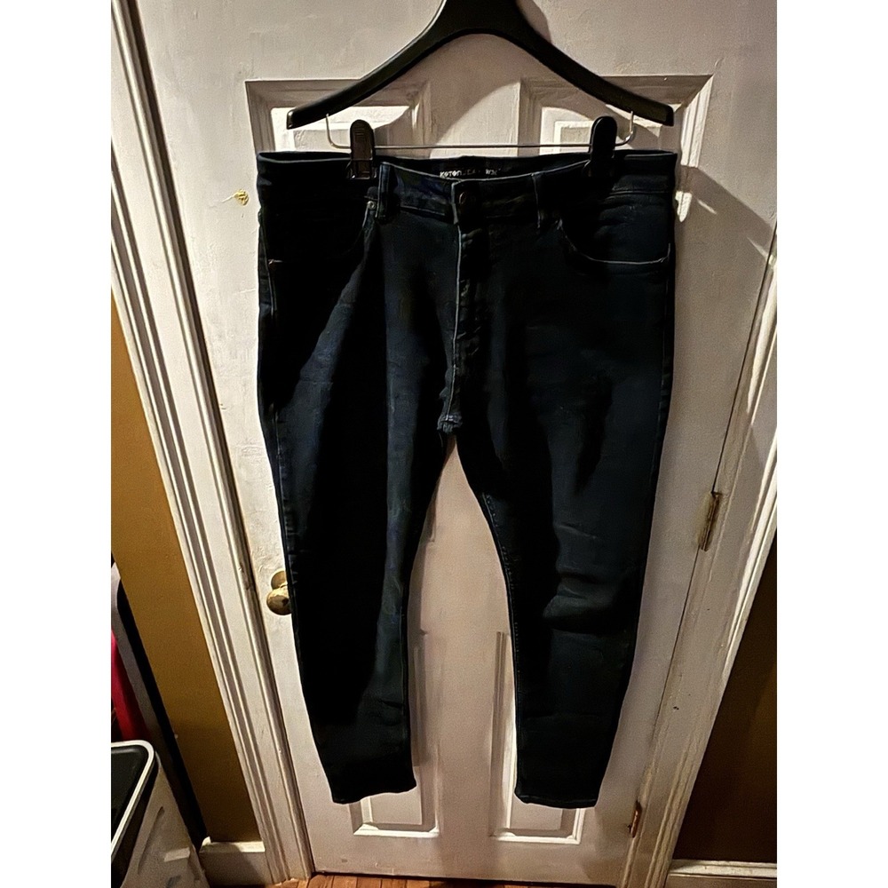 Men's Koton Jeans Michael Made In Turkey Dark Indigo Skinny Fit W 36 L 34